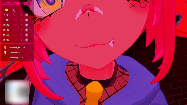 Yandere VTuber El XoX Ties Up & Teases for Virtual BunnyGirl Orgasm