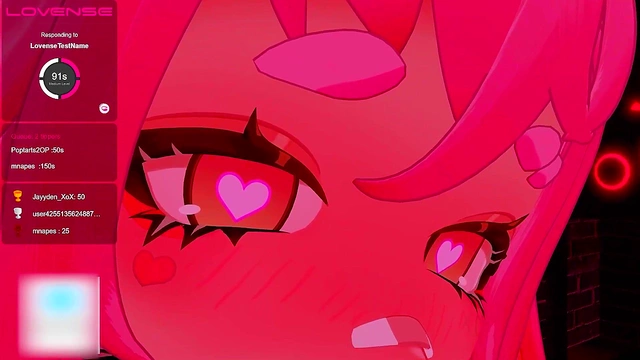 Yandere VTuber El XoX Ties Up & Teases for Virtual BunnyGirl Orgasm