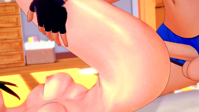 Sweaty Tsuyu Asui Gets Wet & Horny After Exercise, Craves Bedtime Fun