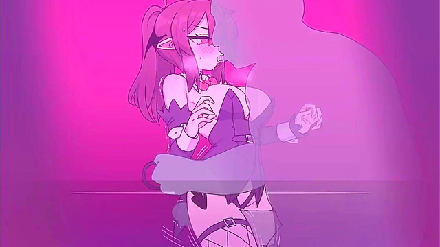 Seductive Corporate Succubus Tempts With Naughty Hentai Gameplay