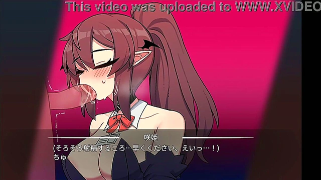 Seductive Corporate Succubus Tempts With Naughty Hentai Gameplay