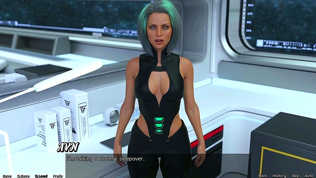 Stranded In Space – Busty Anime Girls Dominate With Giant Tits & Curves