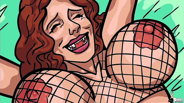 Vampire Queen Turned BBC Sex Slave in Busty Anime Adventure