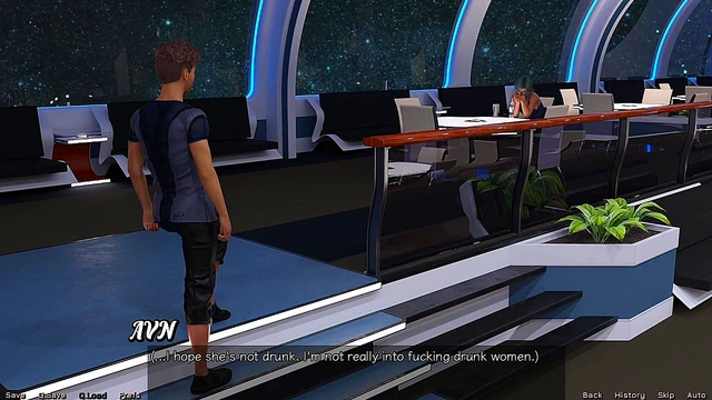 Stranded In Space – Busty Ex Stripper Seduces You On A Steamy First Date