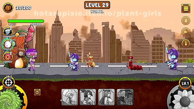 Plant Girls Battle Insects in Erotic Anime Adventure Level 29