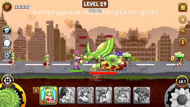 Plant Girls Battle Insects in Erotic Anime Adventure Level 29