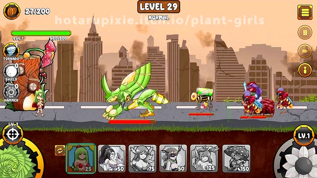 Plant Girls Battle Insects in Erotic Anime Adventure Level 29