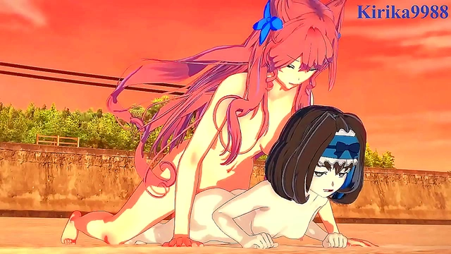 Intense Futanari Sex – Garie Tuman & Maria Cadenzavna Eve in Symphogear Hentai