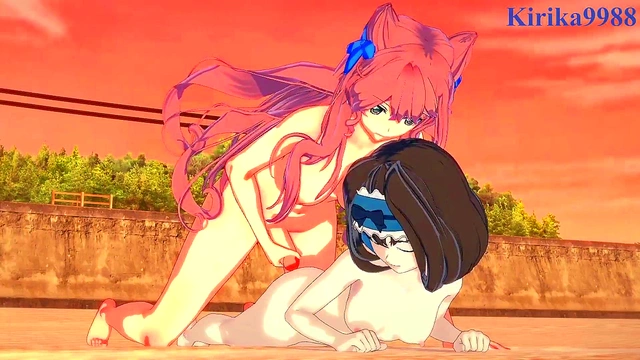 Intense Futanari Sex – Garie Tuman & Maria Cadenzavna Eve in Symphogear Hentai