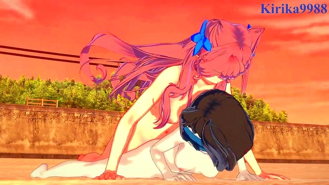 Intense Futanari Sex – Garie Tuman & Maria Cadenzavna Eve in Symphogear Hentai