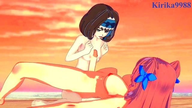 Intense Futanari Sex – Garie Tuman & Maria Cadenzavna Eve in Symphogear Hentai