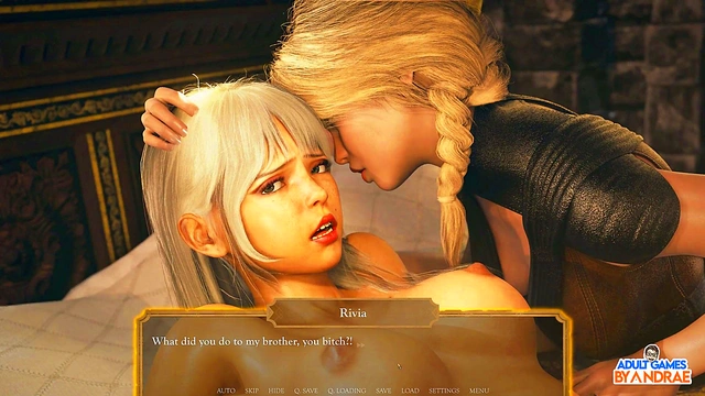 Fucking Milady Rivia – Busty 3D Anime Threesome With Huge Cocks And ExplosiveCumshots