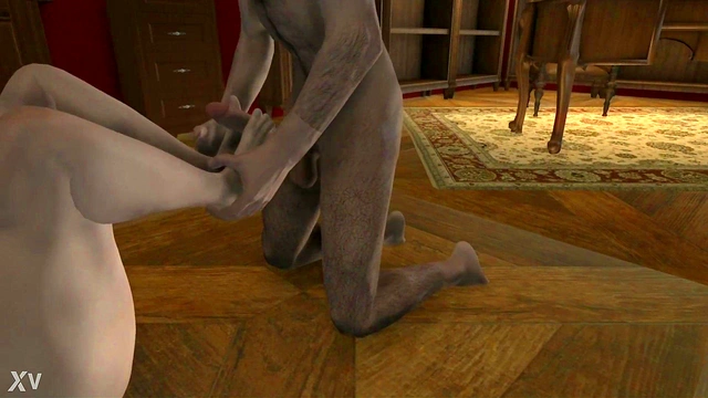 Lady Dimitrescu Seduces in 3D Hentai for Resident Evil Fans