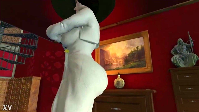 Lady Dimitrescu Seduces in 3D Hentai for Resident Evil Fans