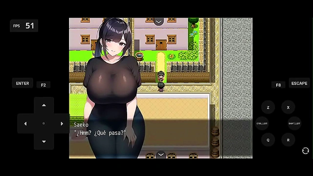 Horny Anime Girls Play Through Erotic RPG Game for Funky Gameplay Fun