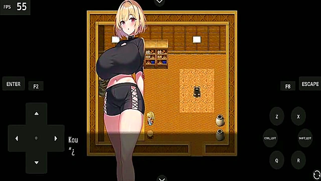 Horny Anime Girls Play Through Erotic RPG Game for Funky Gameplay Fun