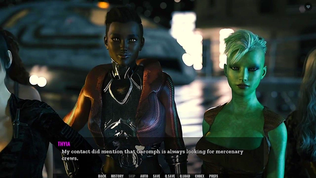 Cute 3D Anime Babe Seduces in Sexy Outfit for Footjob Restaurant Sex Scene