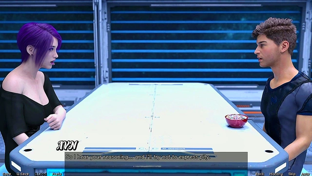 Emo Space Girl Gets Busty In Sexy Outfits For Intense 3D Hentai Gameplay