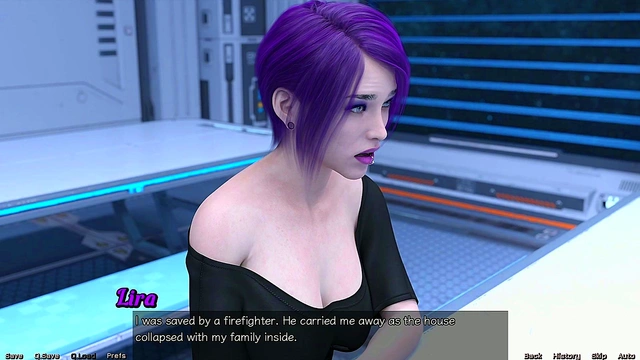 Emo Space Girl Gets Busty In Sexy Outfits For Intense 3D Hentai Gameplay