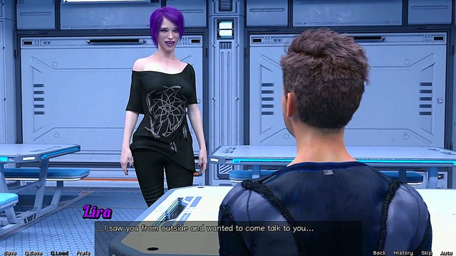 Emo Space Girl Gets Busty In Sexy Outfits For Intense 3D Hentai Gameplay