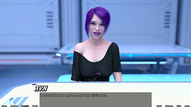 Emo Space Girl Gets Busty In Sexy Outfits For Intense 3D Hentai Gameplay