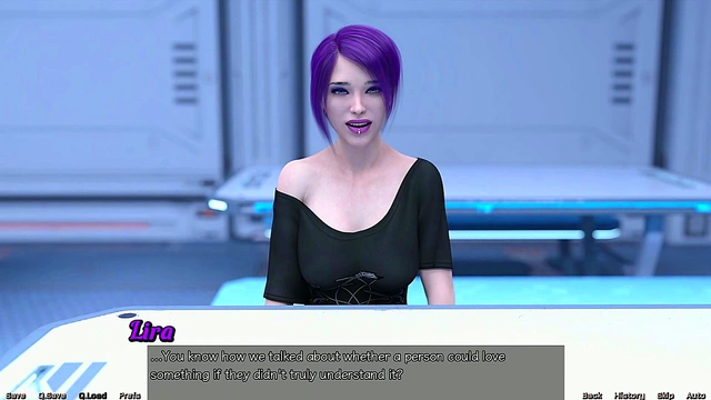 Emo Space Girl Gets Busty In Sexy Outfits For Intense 3D Hentai Gameplay