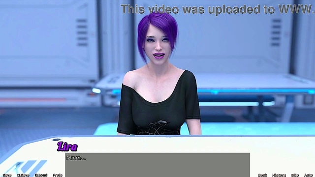 Emo Space Girl Gets Busty In Sexy Outfits For Intense 3D Hentai Gameplay