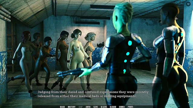 Curvy 3D Anime Babe Craves Fertilization in Unending Void Sex Tale