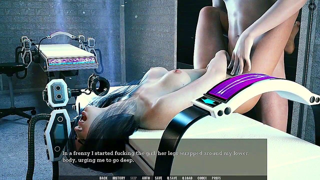 Curvy 3D Anime Babe Craves Fertilization in Unending Void Sex Tale