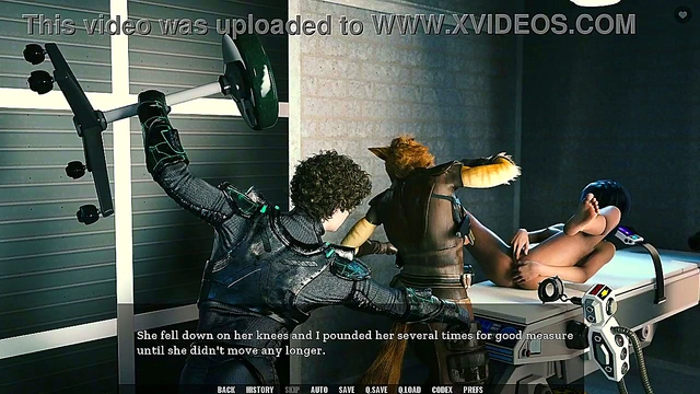 Curvy 3D Anime Babe Craves Fertilization in Unending Void Sex Tale