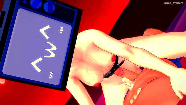 TV Woman Relaxes With Unexpected Big Dick Action In Skibidi Anime