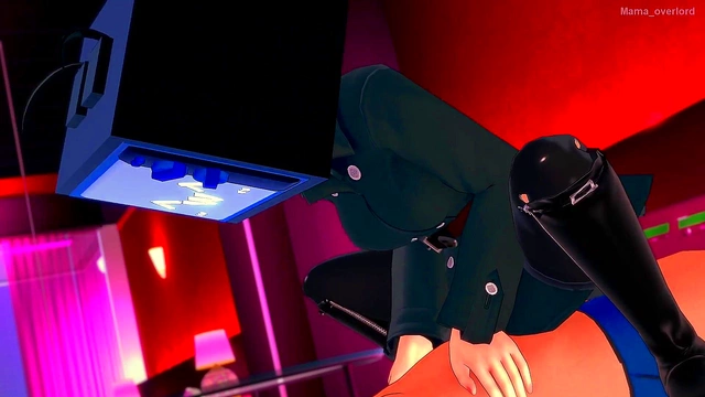 TV Woman Relaxes With Unexpected Big Dick Action In Skibidi Anime