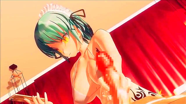 Emotionless Maid Hikage Serves Up Senran Kagura Anime Action