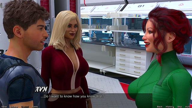 Busty MILF Strands Me in Space for Big-Cock 3D Hentai Action & Huge Cumshots