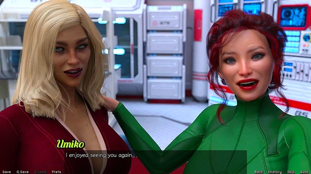 Busty MILF Strands Me in Space for Big-Cock 3D Hentai Action & Huge Cumshots