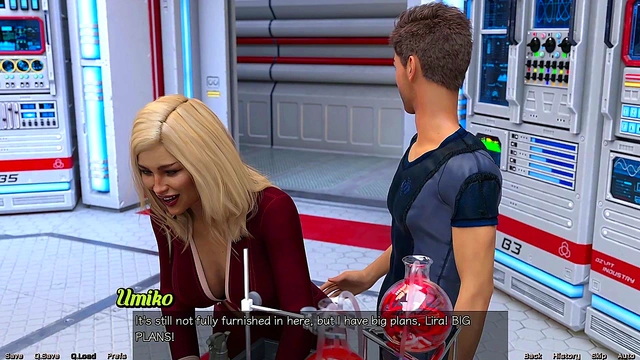 Busty MILF Strands Me in Space for Big-Cock 3D Hentai Action & Huge Cumshots