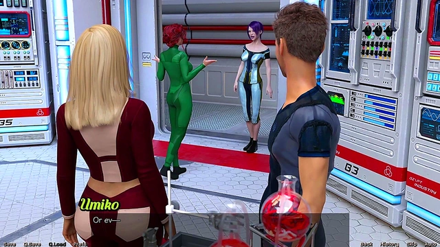 Busty MILF Strands Me in Space for Big-Cock 3D Hentai Action & Huge Cumshots