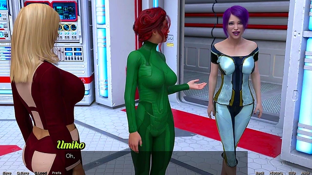 Busty MILF Strands Me in Space for Big-Cock 3D Hentai Action & Huge Cumshots