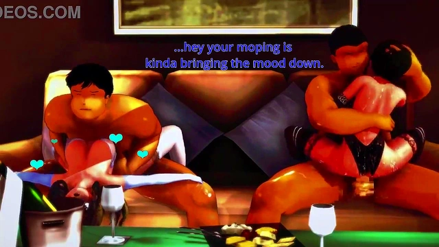 Ojisan Steals Girlfriend in 3D NTR Anime Story