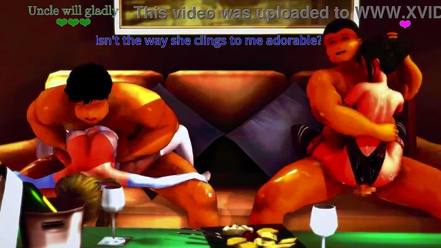 Ojisan Steals Girlfriend in 3D NTR Anime Story