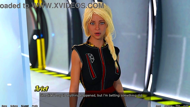 BlondeVirgin Strands In Space – Caught By Busty Stepsister For Huge-Cock Fun