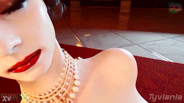 Big-Titted Dimitrescu Gives Mind-Blowing Handjob With Nipples Teasing POVD