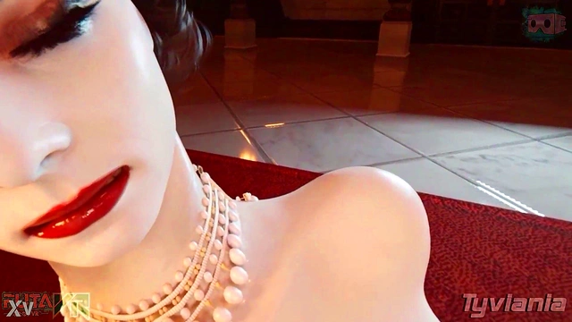 Big-Titted Dimitrescu Gives Mind-Blowing Handjob With Nipples Teasing POVD