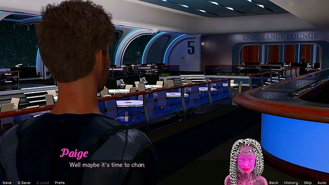 Bossy Space Girl Dominates With Busty Curves And Sexy Outfits In 3D Hentai Game