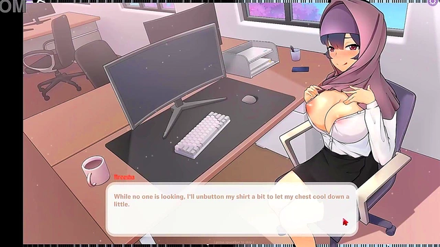 Teasing Tsundere Boss Seduces Me With Her Massive Tits & Sexy Outfits