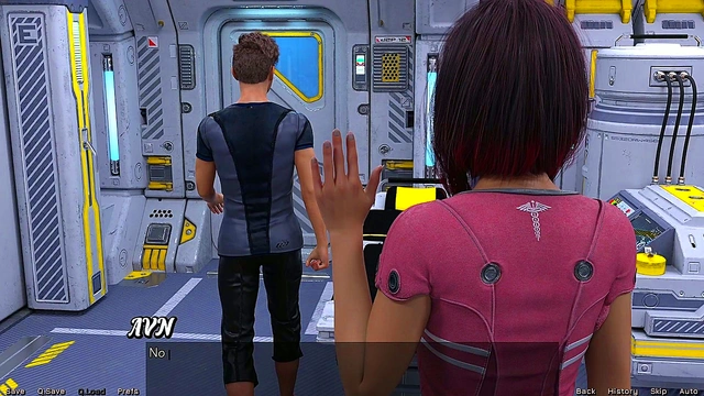 Big-Busted MILF Stretches Out Seductively in Sexy Space Adventure