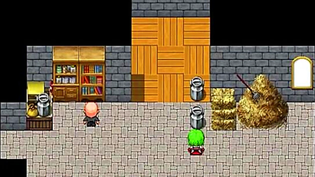 Yuuka's Mansion Milf Gets Rough Doggy Style Gangbang With Big DicksCreampie Impregnation