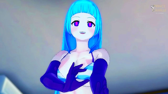 Erotic Dream With Mememe Chan From Music Video JOI Anime Action