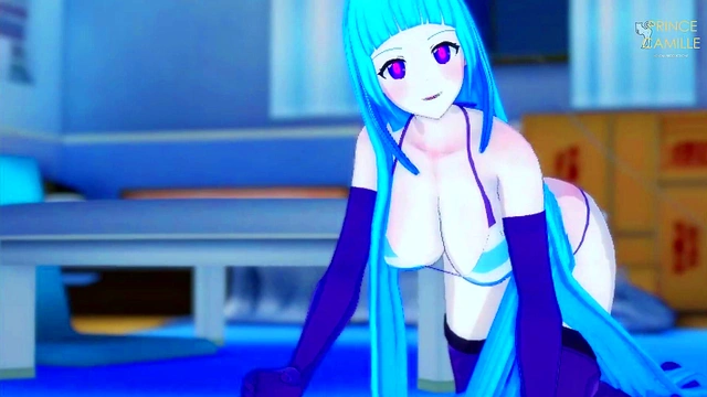 Erotic Dream With Mememe Chan From Music Video JOI Anime Action