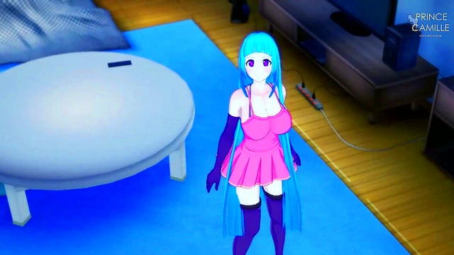 Erotic Dream With Mememe Chan From Music Video JOI Anime Action